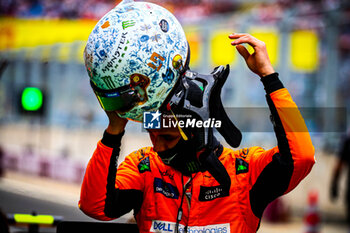 2024-07-20 - 04 Lando Norris, (GRB) McLaren Mercedes during the Hungarian GP, Budapest 18-21 July 2024 Formula 1 World championship 2024. - FORMULA 1 HUNGARIAN GRAND PRIX 2024 - PRACTICE 3 AND QUALIFYING - FORMULA 1 - MOTORS