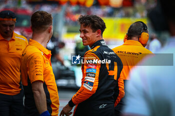 2024-07-20 - 04 Lando Norris, (GRB) McLaren Mercedes during the Hungarian GP, Budapest 18-21 July 2024 Formula 1 World championship 2024. - FORMULA 1 HUNGARIAN GRAND PRIX 2024 - PRACTICE 3 AND QUALIFYING - FORMULA 1 - MOTORS