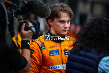 2024-07-20 - 81 Oscar Piastri, (AUS) McLaren Mercedes during the Hungarian GP, Budapest 18-21 July 2024 Formula 1 World championship 2024. - FORMULA 1 HUNGARIAN GRAND PRIX 2024 - PRACTICE 3 AND QUALIFYING - FORMULA 1 - MOTORS