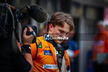 2024-07-20 - 81 Oscar Piastri, (AUS) McLaren Mercedes during the Hungarian GP, Budapest 18-21 July 2024 Formula 1 World championship 2024. - FORMULA 1 HUNGARIAN GRAND PRIX 2024 - PRACTICE 3 AND QUALIFYING - FORMULA 1 - MOTORS