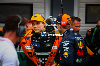 2024-07-20 - 81 Oscar Piastri, (AUS) McLaren Mercedes during the Hungarian GP, Budapest 18-21 July 2024 Formula 1 World championship 2024. - FORMULA 1 HUNGARIAN GRAND PRIX 2024 - PRACTICE 3 AND QUALIFYING - FORMULA 1 - MOTORS