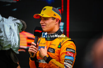 2024-07-20 - 04 Lando Norris, (GRB) McLaren Mercedes during the Hungarian GP, Budapest 18-21 July 2024 Formula 1 World championship 2024. - FORMULA 1 HUNGARIAN GRAND PRIX 2024 - PRACTICE 3 AND QUALIFYING - FORMULA 1 - MOTORS