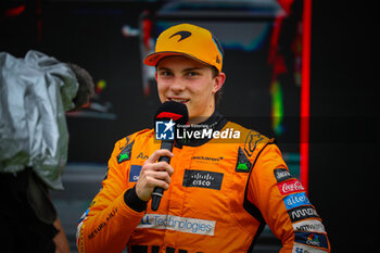 2024-07-20 - 81 Oscar Piastri, (AUS) McLaren Mercedes during the Hungarian GP, Budapest 18-21 July 2024 Formula 1 World championship 2024. - FORMULA 1 HUNGARIAN GRAND PRIX 2024 - PRACTICE 3 AND QUALIFYING - FORMULA 1 - MOTORS