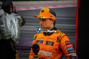 2024-07-20 - 81 Oscar Piastri, (AUS) McLaren Mercedes during the Hungarian GP, Budapest 18-21 July 2024 Formula 1 World championship 2024. - FORMULA 1 HUNGARIAN GRAND PRIX 2024 - PRACTICE 3 AND QUALIFYING - FORMULA 1 - MOTORS