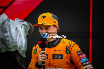 2024-07-20 - 81 Oscar Piastri, (AUS) McLaren Mercedes during the Hungarian GP, Budapest 18-21 July 2024 Formula 1 World championship 2024. - FORMULA 1 HUNGARIAN GRAND PRIX 2024 - PRACTICE 3 AND QUALIFYING - FORMULA 1 - MOTORS