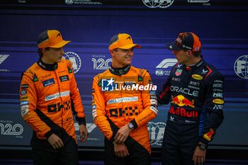 2024-07-20 - 04 Lando Norris, (GRB) , Oscar Piastri McLaren Mercedes and Max Verstappen redBull Racing Honda during the Hungarian GP, Budapest 18-21 July 2024 Formula 1 World championship 2024. - FORMULA 1 HUNGARIAN GRAND PRIX 2024 - PRACTICE 3 AND QUALIFYING - FORMULA 1 - MOTORS