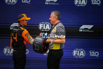 2024-07-20 - 04 Lando Norris, (GRB) McLaren Mercedes during the Hungarian GP, Budapest 18-21 July 2024 Formula 1 World championship 2024. - FORMULA 1 HUNGARIAN GRAND PRIX 2024 - PRACTICE 3 AND QUALIFYING - FORMULA 1 - MOTORS