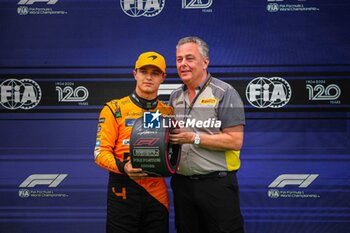 2024-07-20 - 04 Lando Norris, (GRB) McLaren Mercedes during the Hungarian GP, Budapest 18-21 July 2024 Formula 1 World championship 2024. - FORMULA 1 HUNGARIAN GRAND PRIX 2024 - PRACTICE 3 AND QUALIFYING - FORMULA 1 - MOTORS