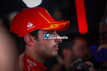 2024-07-20 - 55 Carlos Sainz, (ESP) Scuderia Ferrari during the Hungarian GP, Budapest 18-21 July 2024 Formula 1 World championship 2024. - FORMULA 1 HUNGARIAN GRAND PRIX 2024 - PRACTICE 3 AND QUALIFYING - FORMULA 1 - MOTORS