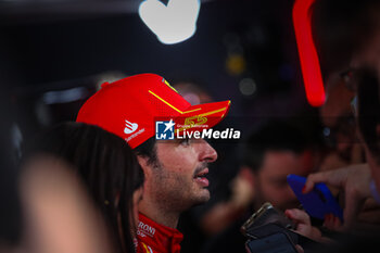 2024-07-20 - 55 Carlos Sainz, (ESP) Scuderia Ferrari during the Hungarian GP, Budapest 18-21 July 2024 Formula 1 World championship 2024. - FORMULA 1 HUNGARIAN GRAND PRIX 2024 - PRACTICE 3 AND QUALIFYING - FORMULA 1 - MOTORS