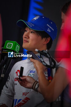 2024-07-20 - 22 Yuki Tsunoda, (JAP) Visa Cash App, Racing Bulls, Honda during the Hungarian GP, Budapest 18-21 July 2024 Formula 1 World championship 2024. - FORMULA 1 HUNGARIAN GRAND PRIX 2024 - PRACTICE 3 AND QUALIFYING - FORMULA 1 - MOTORS