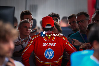 2024-07-20 - 55 Carlos Sainz, (ESP) Scuderia Ferrari during the Hungarian GP, Budapest 18-21 July 2024 Formula 1 World championship 2024. - FORMULA 1 HUNGARIAN GRAND PRIX 2024 - PRACTICE 3 AND QUALIFYING - FORMULA 1 - MOTORS