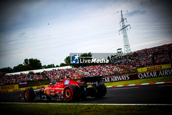 2024-07-20 - 16 Charles Leclerc, (MON) Scuderia Ferrari during the Hungarian GP, Budapest 18-21 July 2024 Formula 1 World championship 2024. - FORMULA 1 HUNGARIAN GRAND PRIX 2024 - PRACTICE 3 AND QUALIFYING - FORMULA 1 - MOTORS