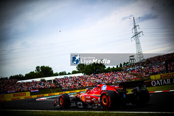 2024-07-20 - 16 Charles Leclerc, (MON) Scuderia Ferrari during the Hungarian GP, Budapest 18-21 July 2024 Formula 1 World championship 2024. - FORMULA 1 HUNGARIAN GRAND PRIX 2024 - PRACTICE 3 AND QUALIFYING - FORMULA 1 - MOTORS