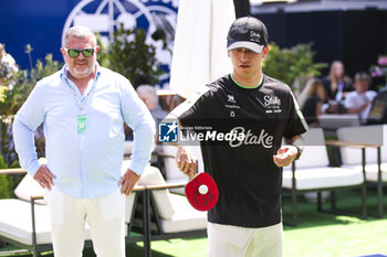 2024-07-18 - ZHOU Guanyu (chi), Stake F1 Team Kick Sauber C44, portrait during the Formula 1 Hungarian Grand Prix 2024, 13th round of the 2024 Formula One World Championship from July 19 to 21, 2024 on the Hungaroring, in Mogyorod, Hungary - F1 - HUNGARIAN GRAND PRIX 2024 - FORMULA 1 - MOTORS