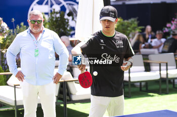 2024-07-18 - ZHOU Guanyu (chi), Stake F1 Team Kick Sauber C44, portrait during the Formula 1 Hungarian Grand Prix 2024, 13th round of the 2024 Formula One World Championship from July 19 to 21, 2024 on the Hungaroring, in Mogyorod, Hungary - F1 - HUNGARIAN GRAND PRIX 2024 - FORMULA 1 - MOTORS