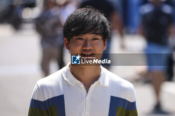 2024-07-18 - TSUNODA Yuki (jap), Visa Cash App RB F1 Team VCARB 01, portrait during the Formula 1 Hungarian Grand Prix 2024, 13th round of the 2024 Formula One World Championship from July 19 to 21, 2024 on the Hungaroring, in Mogyorod, Hungary - F1 - HUNGARIAN GRAND PRIX 2024 - FORMULA 1 - MOTORS