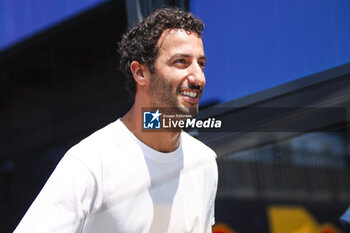 2024-07-18 - RICCIARDO Daniel (aus), Visa Cash App RB F1 Team VCARB 01, portrait during the Formula 1 Hungarian Grand Prix 2024, 13th round of the 2024 Formula One World Championship from July 19 to 21, 2024 on the Hungaroring, in Mogyorod, Hungary - F1 - HUNGARIAN GRAND PRIX 2024 - FORMULA 1 - MOTORS