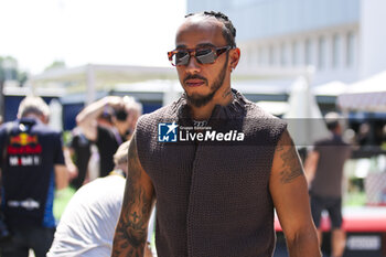 2024-07-18 - HAMILTON Lewis (gbr), Mercedes AMG F1 Team W15, portrait during the Formula 1 Hungarian Grand Prix 2024, 13th round of the 2024 Formula One World Championship from July 19 to 21, 2024 on the Hungaroring, in Mogyorod, Hungary - F1 - HUNGARIAN GRAND PRIX 2024 - FORMULA 1 - MOTORS