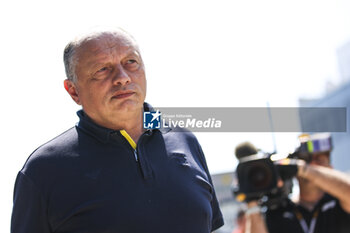 2024-07-18 - VASSEUR Frédéric (fra), Team Principal & General Manager of the Scuderia Ferrari, portrait during the Formula 1 Hungarian Grand Prix 2024, 13th round of the 2024 Formula One World Championship from July 19 to 21, 2024 on the Hungaroring, in Mogyorod, Hungary - F1 - HUNGARIAN GRAND PRIX 2024 - FORMULA 1 - MOTORS