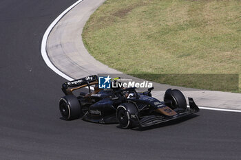 2024-07-18 - 09 APX GP Modified F2 car prepared by Mercedes Applied Science and Carlin for the fictional Apex team in the F1 movie by Apple Studios / Bruckheimer Films, action during the Formula 1 Hungarian Grand Prix 2024, 13th round of the 2024 Formula One World Championship from July 19 to 21, 2024 on the Hungaroring, in Mogyorod, Hungary - F1 - HUNGARIAN GRAND PRIX 2024 - FORMULA 1 - MOTORS