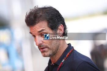 2024-07-18 - WEBBER Mark (aus), former F1 driver and TV presenter, portrait during the Formula 1 Hungarian Grand Prix 2024, 13th round of the 2024 Formula One World Championship from July 19 to 21, 2024 on the Hungaroring, in Mogyorod, Hungary - F1 - HUNGARIAN GRAND PRIX 2024 - FORMULA 1 - MOTORS