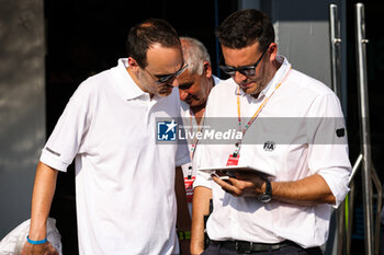 2024-07-18 - FIA staff members during the Formula 1 Hungarian Grand Prix 2024, 13th round of the 2024 Formula One World Championship from July 19 to 21, 2024 on the Hungaroring, in Mogyorod, Hungary - F1 - HUNGARIAN GRAND PRIX 2024 - FORMULA 1 - MOTORS