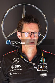 2024-07-18 - ALLISON James (gbr), Technical Director of Mercedes AMG F1 Team, portrait during the Formula 1 Hungarian Grand Prix 2024, 13th round of the 2024 Formula One World Championship from July 19 to 21, 2024 on the Hungaroring, in Mogyorod, Hungary - F1 - HUNGARIAN GRAND PRIX 2024 - FORMULA 1 - MOTORS