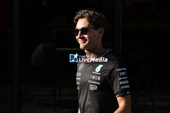 2024-07-18 - RUSSELL George (gbr), Mercedes AMG F1 Team W15, portrait during the Formula 1 Hungarian Grand Prix 2024, 13th round of the 2024 Formula One World Championship from July 19 to 21, 2024 on the Hungaroring, in Mogyorod, Hungary - F1 - HUNGARIAN GRAND PRIX 2024 - FORMULA 1 - MOTORS