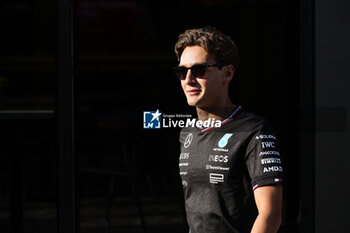 2024-07-18 - RUSSELL George (gbr), Mercedes AMG F1 Team W15, portrait during the Formula 1 Hungarian Grand Prix 2024, 13th round of the 2024 Formula One World Championship from July 19 to 21, 2024 on the Hungaroring, in Mogyorod, Hungary - F1 - HUNGARIAN GRAND PRIX 2024 - FORMULA 1 - MOTORS