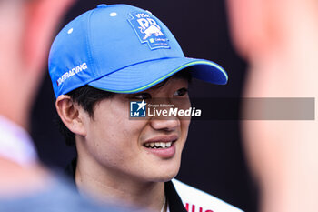 2024-07-18 - TSUNODA Yuki (jap), Visa Cash App RB F1 Team VCARB 01, portrait during the Formula 1 Hungarian Grand Prix 2024, 13th round of the 2024 Formula One World Championship from July 19 to 21, 2024 on the Hungaroring, in Mogyorod, Hungary - F1 - HUNGARIAN GRAND PRIX 2024 - FORMULA 1 - MOTORS