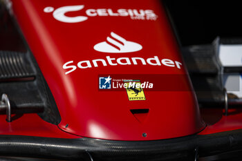 2024-07-18 - Scuderia Ferrari SF-24, mechanical detail front wing during the Formula 1 Hungarian Grand Prix 2024, 13th round of the 2024 Formula One World Championship from July 19 to 21, 2024 on the Hungaroring, in Mogyorod, Hungary - F1 - HUNGARIAN GRAND PRIX 2024 - FORMULA 1 - MOTORS