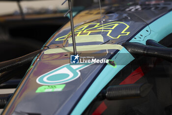 2024-07-18 - Mercedes AMG F1 Team W15, mechanical detail front suspension during the Formula 1 Hungarian Grand Prix 2024, 13th round of the 2024 Formula One World Championship from July 19 to 21, 2024 on the Hungaroring, in Mogyorod, Hungary - F1 - HUNGARIAN GRAND PRIX 2024 - FORMULA 1 - MOTORS