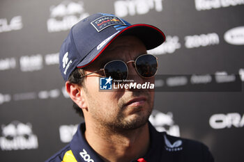 2024-07-18 - PEREZ Sergio (mex), Red Bull Racing RB20, portrait during the Formula 1 Hungarian Grand Prix 2024, 13th round of the 2024 Formula One World Championship from July 19 to 21, 2024 on the Hungaroring, in Mogyorod, Hungary - F1 - HUNGARIAN GRAND PRIX 2024 - FORMULA 1 - MOTORS