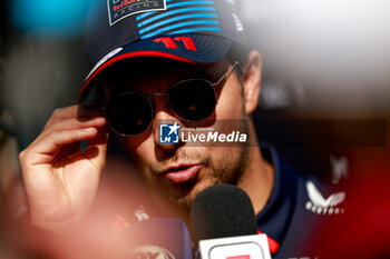 2024-07-18 - PEREZ Sergio (mex), Red Bull Racing RB20, portrait during the Formula 1 Hungarian Grand Prix 2024, 13th round of the 2024 Formula One World Championship from July 19 to 21, 2024 on the Hungaroring, in Mogyorod, Hungary - F1 - HUNGARIAN GRAND PRIX 2024 - FORMULA 1 - MOTORS