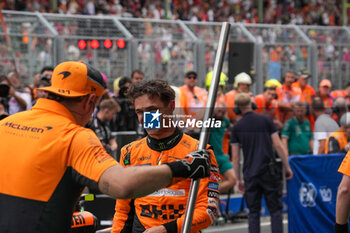 2024-07-20 - Lando Norris (GBR) - McLaren Formula 1 Team - McLaren MCL38 - Mercedes during Saturday Free Practice and qualify, July 20, of Formula 1 Hungarian Grand Prix 2024, scheduled to take place at Hungaroring track in Mogyorod, Budapest, Hungary, july 19 to july 21, 2024 - FORMULA 1 HUNGARIAN GRAND PRIX 2024 - PRACTICE 3 AND QUALIFYING - FORMULA 1 - MOTORS