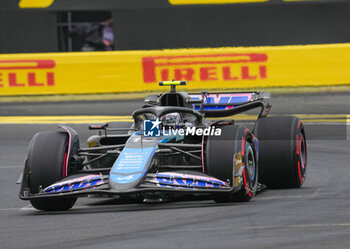 2024-07-20 - Pierre Gasly (FRA) - Alpine F1 Team - Alpine A524 - Renault during Saturday Free Practice and qualify, July 20, of Formula 1 Hungarian Grand Prix 2024, scheduled to take place at Hungaroring track in Mogyorod, Budapest, Hungary, july 19 to july 21, 2024 - FORMULA 1 HUNGARIAN GRAND PRIX 2024 - PRACTICE 3 AND QUALIFYING - FORMULA 1 - MOTORS