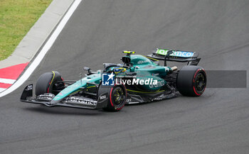 2024-07-20 - Fernando Alonso (ESP) - Aston Martin Aramco F1 Team - Aston Martin AMR24 - Mercedes during Saturday Free Practice and qualify, July 20, of Formula 1 Hungarian Grand Prix 2024, scheduled to take place at Hungaroring track in Mogyorod, Budapest, Hungary, july 19 to july 21, 2024 - FORMULA 1 HUNGARIAN GRAND PRIX 2024 - PRACTICE 3 AND QUALIFYING - FORMULA 1 - MOTORS