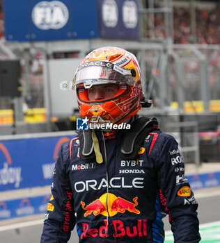 2024-07-20 - Max Verstappen (NED) - Oracle Red Bull Racing - Red Bull RB20 - Honda RBPT during Saturday Free Practice and qualify, July 20, of Formula 1 Hungarian Grand Prix 2024, scheduled to take place at Hungaroring track in Mogyorod, Budapest, Hungary, july 19 to july 21, 2024 - FORMULA 1 HUNGARIAN GRAND PRIX 2024 - PRACTICE 3 AND QUALIFYING - FORMULA 1 - MOTORS