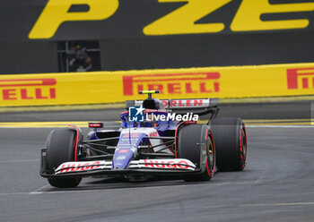 2024-07-20 - Yuki Tsunoda (JPN) - Visa Cash App RB F1 Team - RB VCARB01 - Honda RBPT during Saturday Free Practice and qualify, July 20, of Formula 1 Hungarian Grand Prix 2024, scheduled to take place at Hungaroring track in Mogyorod, Budapest, Hungary, july 19 to july 21, 2024 - FORMULA 1 HUNGARIAN GRAND PRIX 2024 - PRACTICE 3 AND QUALIFYING - FORMULA 1 - MOTORS