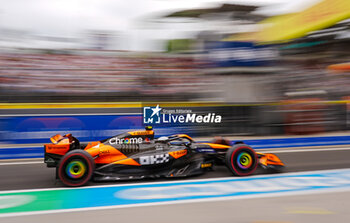 2024-07-20 - Lando Norris (GBR) - McLaren Formula 1 Team - McLaren MCL38 - Mercedes during Saturday Free Practice and qualify, July 20, of Formula 1 Hungarian Grand Prix 2024, scheduled to take place at Hungaroring track in Mogyorod, Budapest, Hungary, july 19 to july 21, 2024 - FORMULA 1 HUNGARIAN GRAND PRIX 2024 - PRACTICE 3 AND QUALIFYING - FORMULA 1 - MOTORS