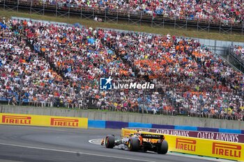 2024-07-20 - Lando Norris (GBR) - McLaren Formula 1 Team - McLaren MCL38 - Mercedes during Saturday Free Practice and qualify, July 20, of Formula 1 Hungarian Grand Prix 2024, scheduled to take place at Hungaroring track in Mogyorod, Budapest, Hungary, july 19 to july 21, 2024 - FORMULA 1 HUNGARIAN GRAND PRIX 2024 - PRACTICE 3 AND QUALIFYING - FORMULA 1 - MOTORS