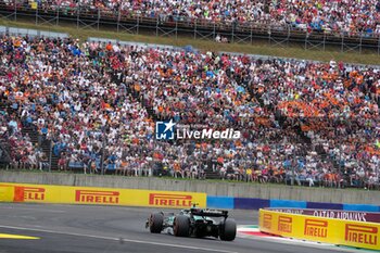 2024-07-20 - Fernando Alonso (ESP) - Aston Martin Aramco F1 Team - Aston Martin AMR24 - Mercedes during Saturday Free Practice and qualify, July 20, of Formula 1 Hungarian Grand Prix 2024, scheduled to take place at Hungaroring track in Mogyorod, Budapest, Hungary, july 19 to july 21, 2024 - FORMULA 1 HUNGARIAN GRAND PRIX 2024 - PRACTICE 3 AND QUALIFYING - FORMULA 1 - MOTORS