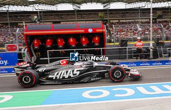 2024-07-20 - Nico Hulkenberg (GER) - MoneyGram Haas F1 Team - Haas VF-24 - Ferrari during Saturday Free Practice and qualify, July 20, of Formula 1 Hungarian Grand Prix 2024, scheduled to take place at Hungaroring track in Mogyorod, Budapest, Hungary, july 19 to july 21, 2024 - FORMULA 1 HUNGARIAN GRAND PRIX 2024 - PRACTICE 3 AND QUALIFYING - FORMULA 1 - MOTORS