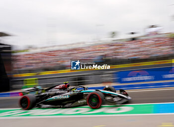 2024-07-20 - Lewis Hamilton (GBR) - Mercedes-AMG PETRONAS F1 Team - Mercedes W15 - Mercedes E Performance during Saturday Free Practice and qualify, July 20, of Formula 1 Hungarian Grand Prix 2024, scheduled to take place at Hungaroring track in Mogyorod, Budapest, Hungary, july 19 to july 21, 2024 - FORMULA 1 HUNGARIAN GRAND PRIX 2024 - PRACTICE 3 AND QUALIFYING - FORMULA 1 - MOTORS