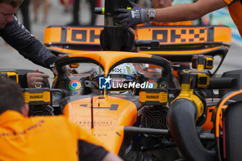 2024-07-20 - Lando Norris (GBR) - McLaren Formula 1 Team - McLaren MCL38 - Mercedes during Saturday Free Practice and qualify, July 20, of Formula 1 Hungarian Grand Prix 2024, scheduled to take place at Hungaroring track in Mogyorod, Budapest, Hungary, july 19 to july 21, 2024 - FORMULA 1 HUNGARIAN GRAND PRIX 2024 - PRACTICE 3 AND QUALIFYING - FORMULA 1 - MOTORS