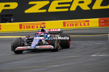 2024-07-20 - Daniel Ricciardo (AUS) - Visa Cash App RB F1 Team - RB VCARB01 - Honda RBPT during Saturday Free Practice and qualify, July 20, of Formula 1 Hungarian Grand Prix 2024, scheduled to take place at Hungaroring track in Mogyorod, Budapest, Hungary, july 19 to july 21, 2024 - FORMULA 1 HUNGARIAN GRAND PRIX 2024 - PRACTICE 3 AND QUALIFYING - FORMULA 1 - MOTORS