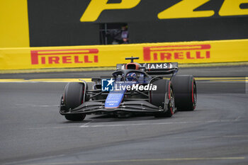 2024-07-20 - Alexander Albon (THA) - Williams Racing - Williams FW46 - Mercedes during Saturday Free Practice and qualify, July 20, of Formula 1 Hungarian Grand Prix 2024, scheduled to take place at Hungaroring track in Mogyorod, Budapest, Hungary, july 19 to july 21, 2024 - FORMULA 1 HUNGARIAN GRAND PRIX 2024 - PRACTICE 3 AND QUALIFYING - FORMULA 1 - MOTORS