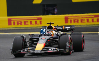 2024-07-20 - Max Verstappen (NED) - Oracle Red Bull Racing - Red Bull RB20 - Honda RBPT during Saturday Free Practice and qualify, July 20, of Formula 1 Hungarian Grand Prix 2024, scheduled to take place at Hungaroring track in Mogyorod, Budapest, Hungary, july 19 to july 21, 2024 - FORMULA 1 HUNGARIAN GRAND PRIX 2024 - PRACTICE 3 AND QUALIFYING - FORMULA 1 - MOTORS