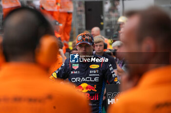 2024-07-20 - Max Verstappen (NED) - Oracle Red Bull Racing - Red Bull RB20 - Honda RBPT during Saturday Free Practice and qualify, July 20, of Formula 1 Hungarian Grand Prix 2024, scheduled to take place at Hungaroring track in Mogyorod, Budapest, Hungary, july 19 to july 21, 2024 - FORMULA 1 HUNGARIAN GRAND PRIX 2024 - PRACTICE 3 AND QUALIFYING - FORMULA 1 - MOTORS